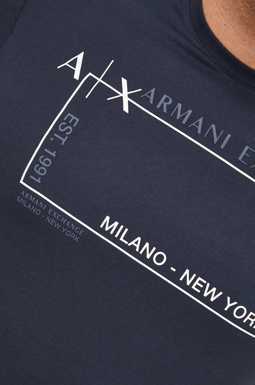Armani Exchange Памучна тениска - Pepit.bg