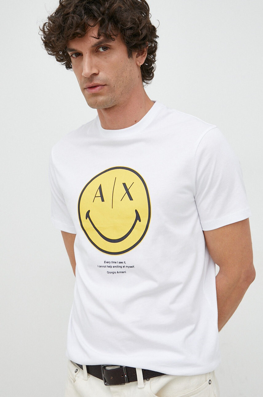 Armani Exchange Памучна тениска - Pepit.bg