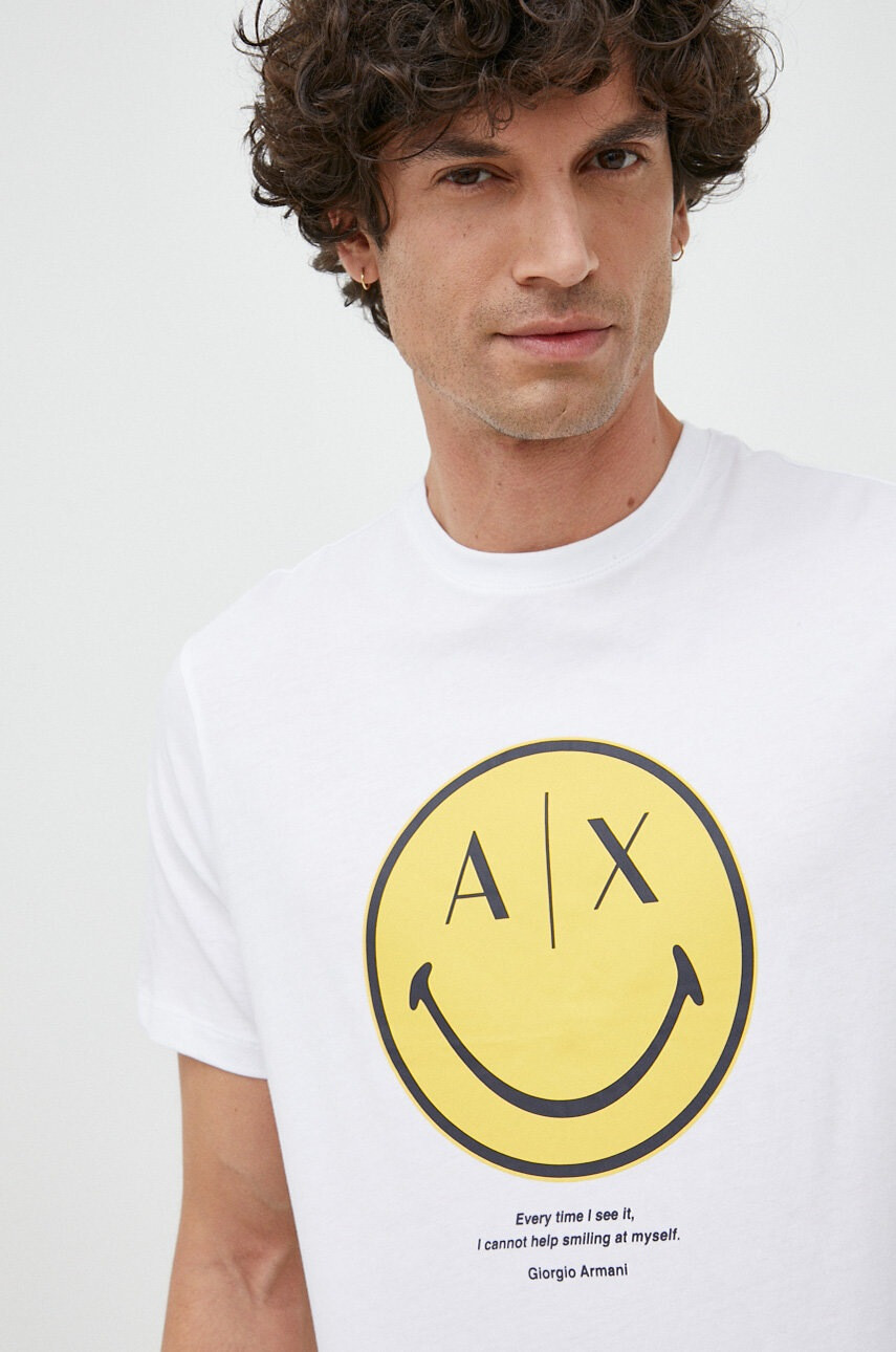 Armani Exchange Памучна тениска - Pepit.bg