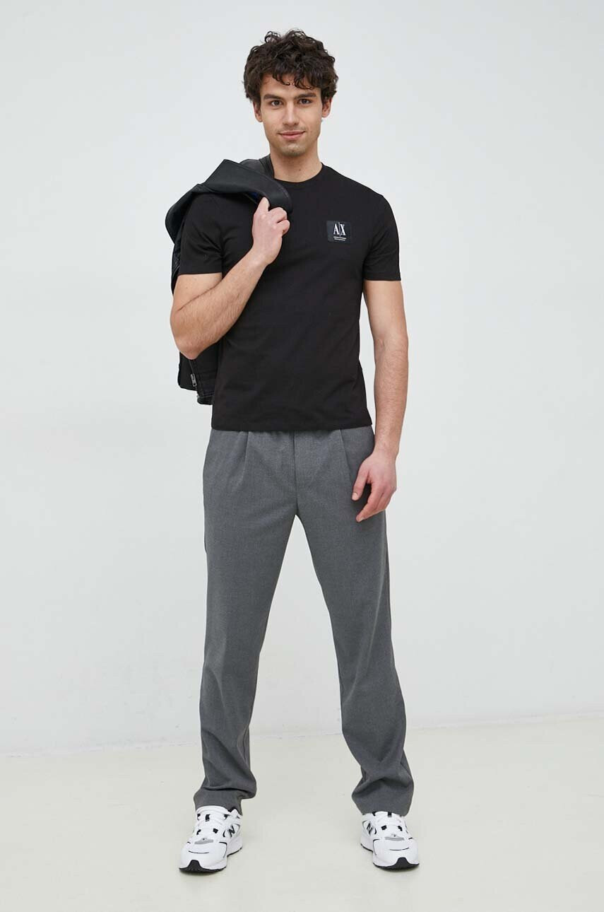 Armani Exchange Памучна тениска - Pepit.bg