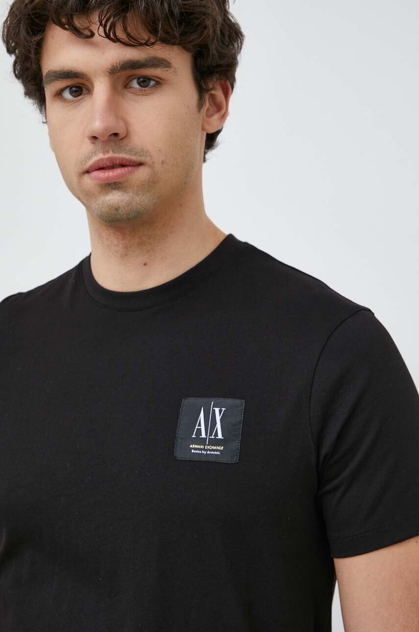 Armani Exchange Памучна тениска - Pepit.bg
