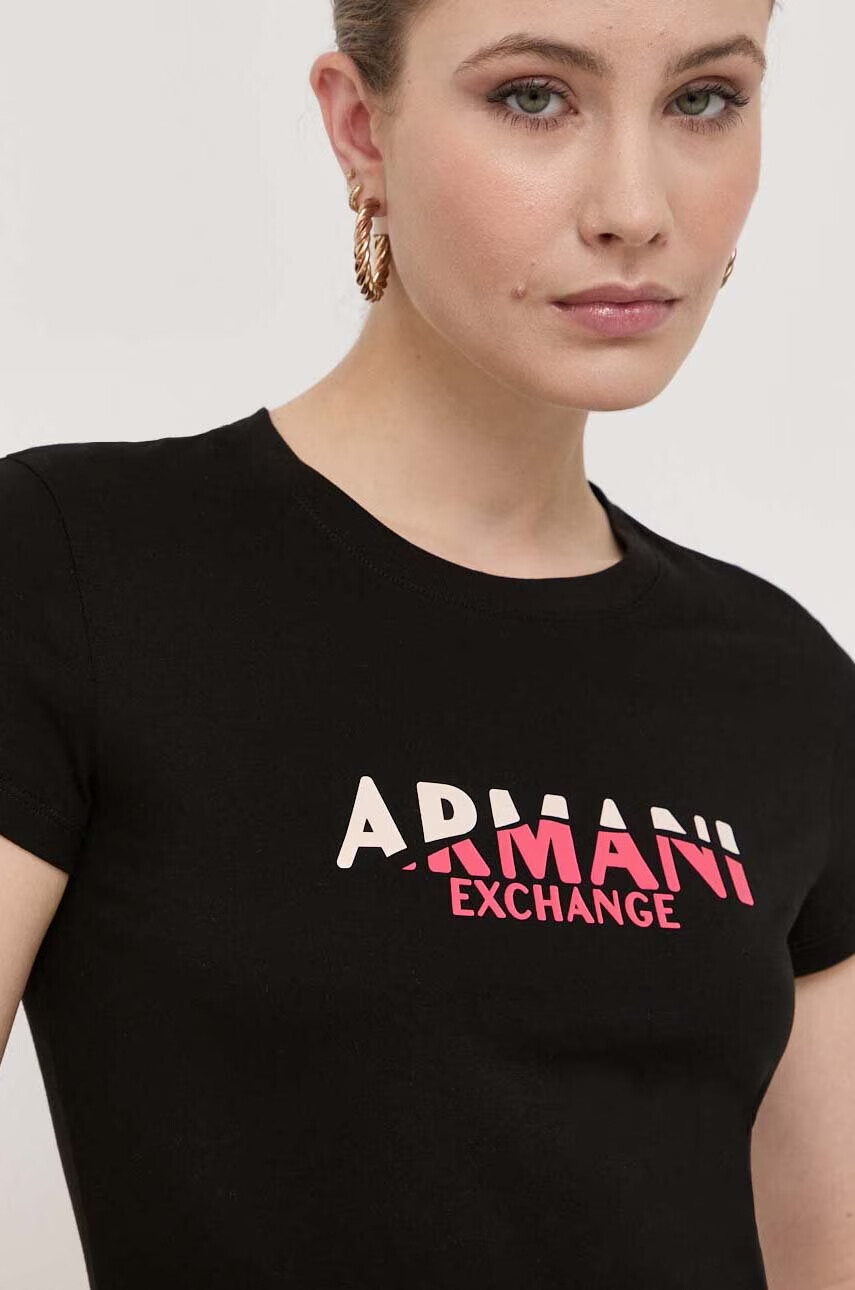 Armani Exchange Памучна тениска - Pepit.bg