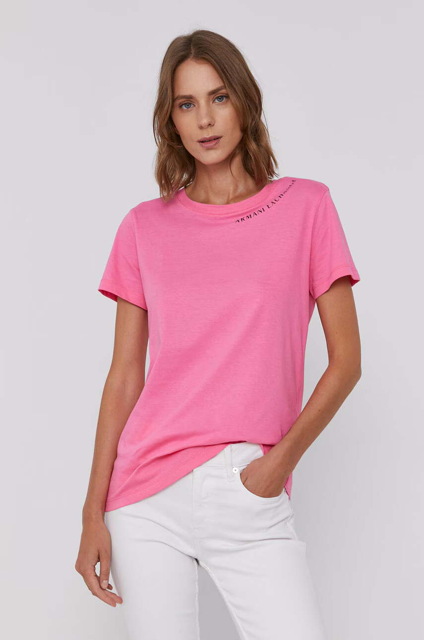 Armani Exchange Памучна тениска - Pepit.bg
