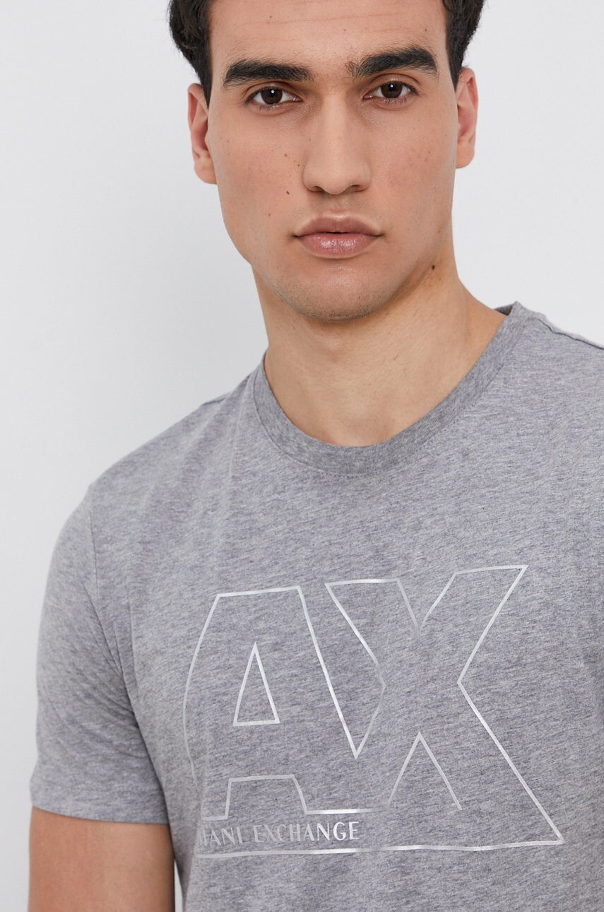 Armani Exchange Памучна тениска - Pepit.bg