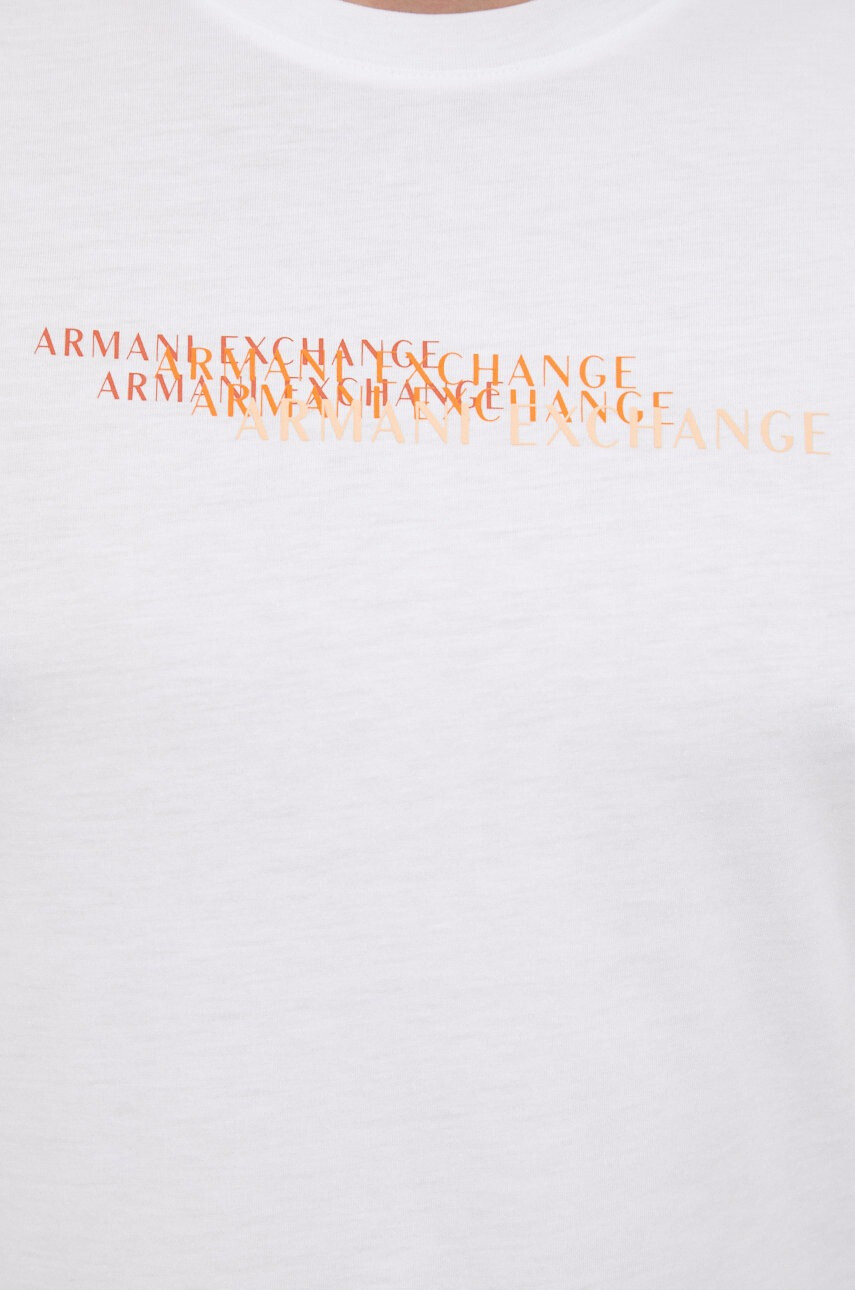Armani Exchange Памучна тениска - Pepit.bg