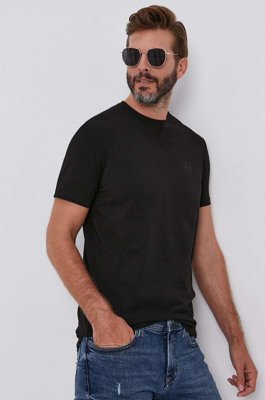 Armani Exchange Памучна тениска - Pepit.bg