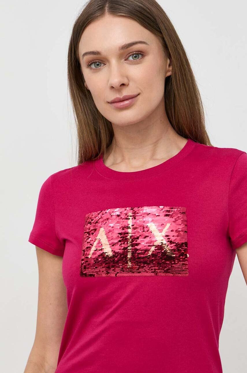 Armani Exchange Памучна тениска - Pepit.bg