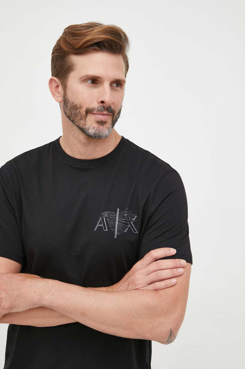 Armani Exchange Памучна тениска - Pepit.bg