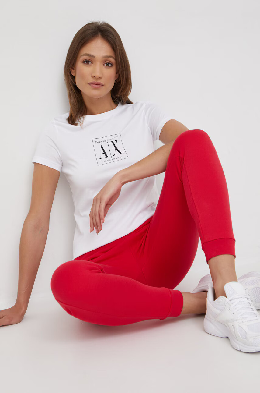 Armani Exchange Памучна тениска - Pepit.bg