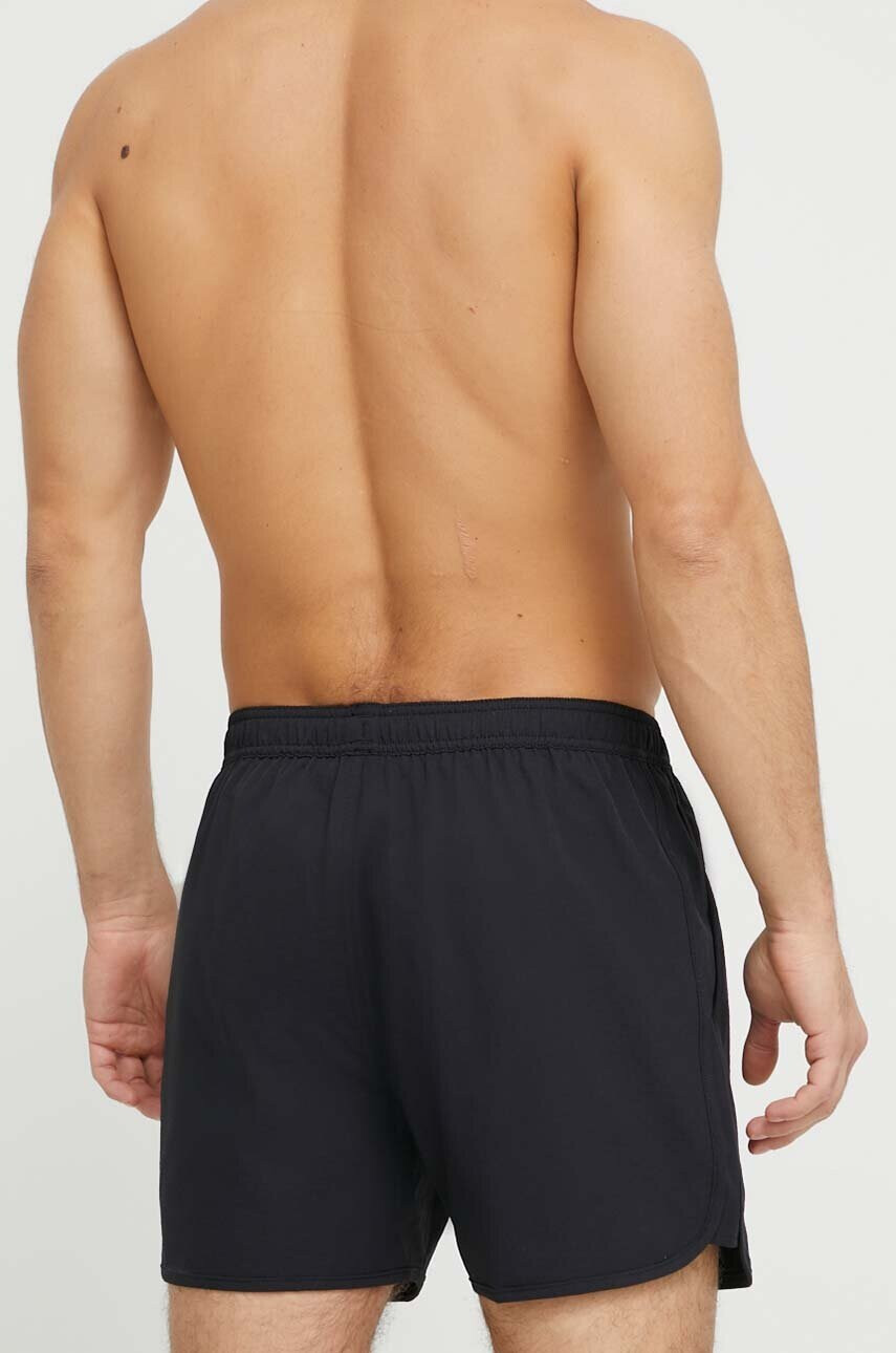 Armani Exchange Плувни шорти в черно - Pepit.bg