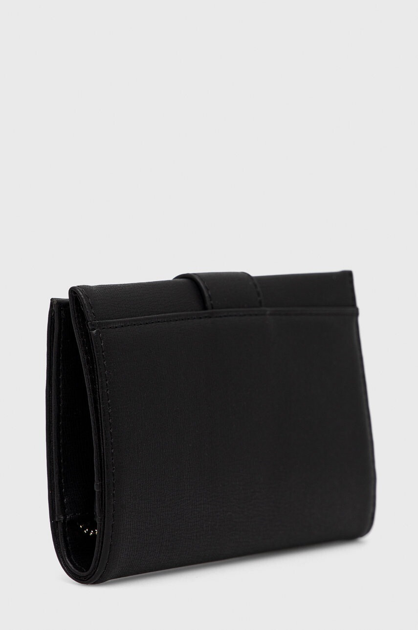 Armani Exchange Портфейл дамски в черно - Pepit.bg