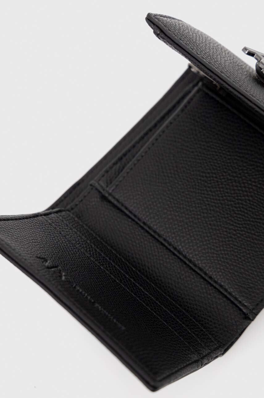 Armani Exchange Портмоне дамски в черно - Pepit.bg