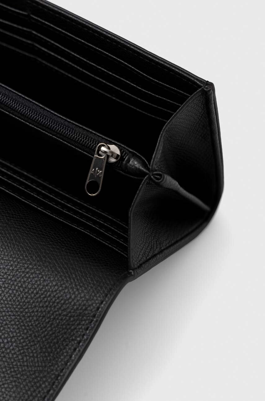 Armani Exchange Портмоне дамски в черно - Pepit.bg
