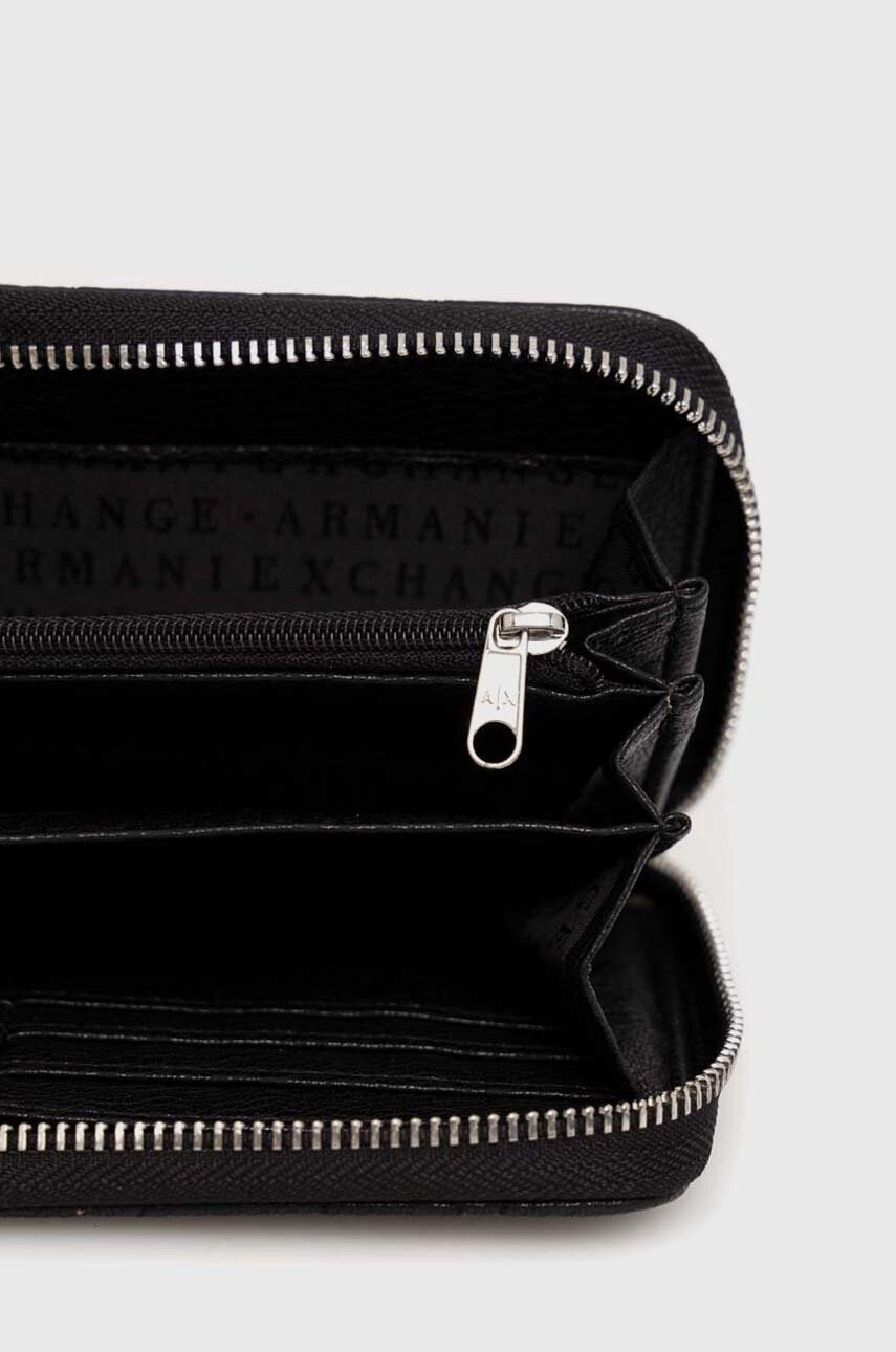 Armani Exchange Портмоне дамски в черно - Pepit.bg