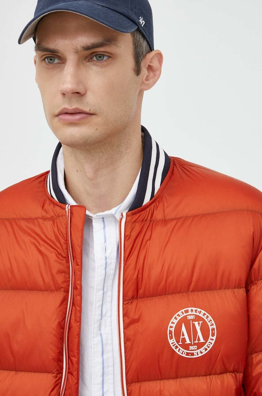 Armani Exchange Пухено яке бомбър - Pepit.bg