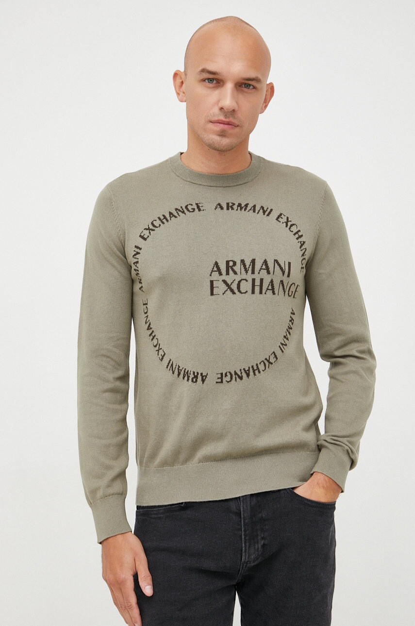 Armani Exchange Пуловер с кашмир - Pepit.bg