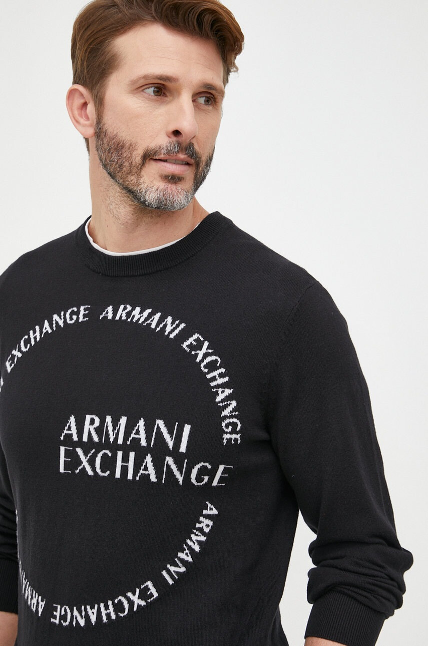 Armani Exchange Пуловер с кашмир - Pepit.bg