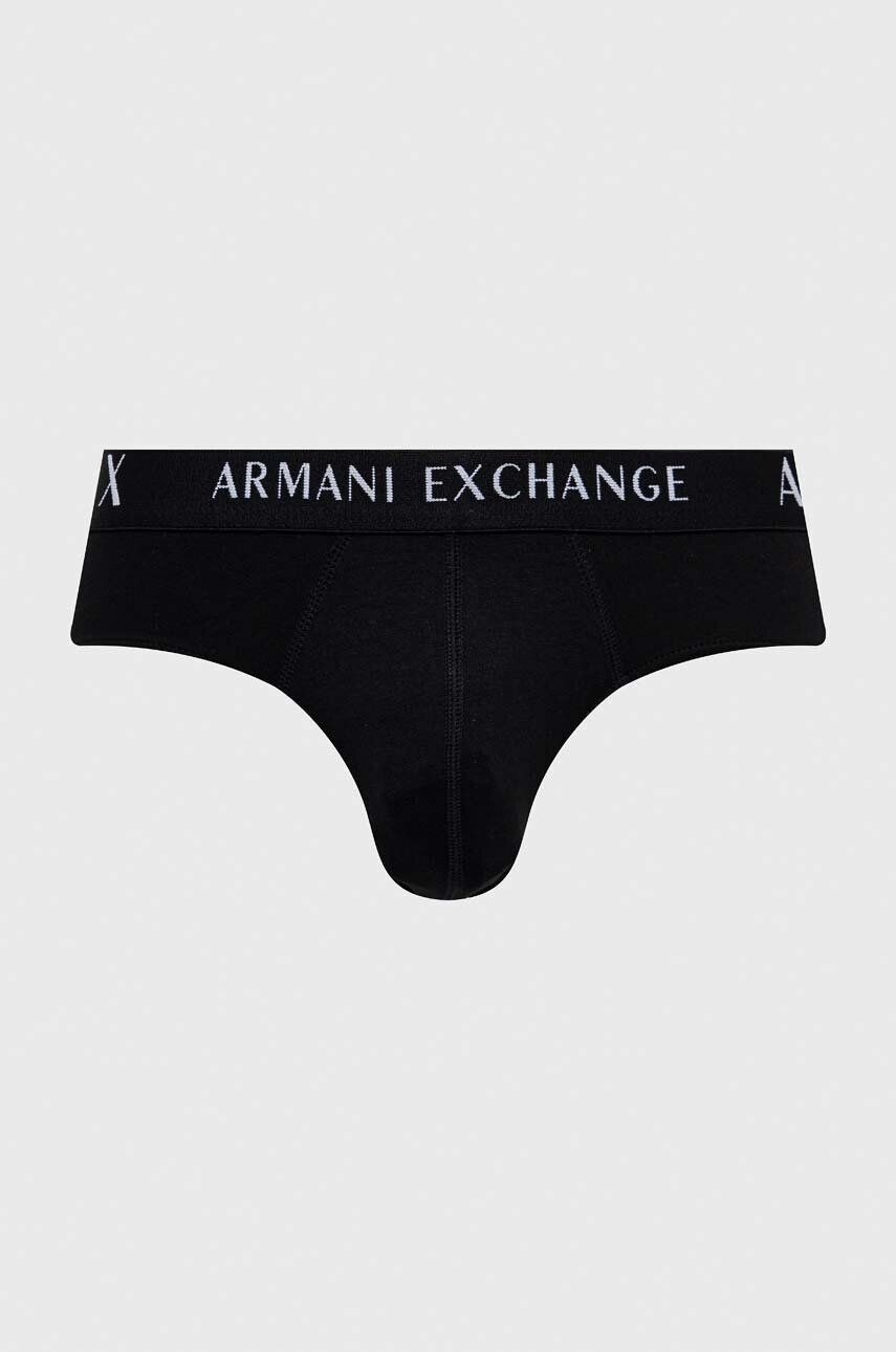 Armani Exchange Слипове (3 броя) в черно - Pepit.bg