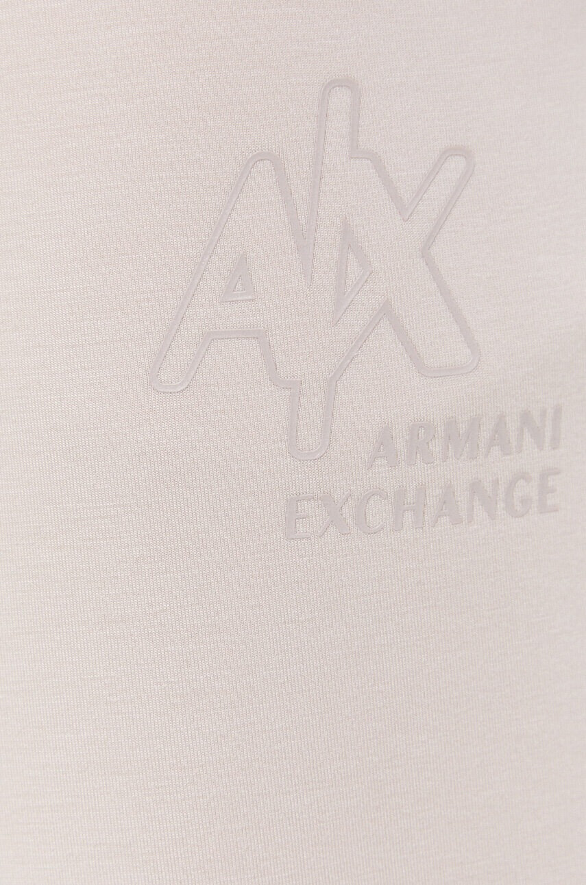Armani Exchange Спортен панталон в бежово с принт - Pepit.bg