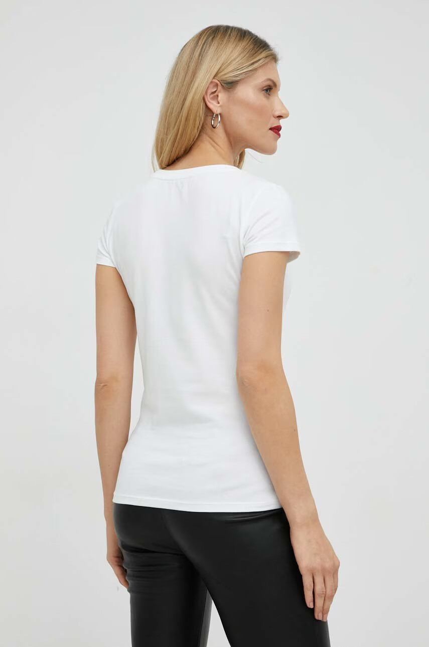 Armani Exchange Тениска в розово - Pepit.bg