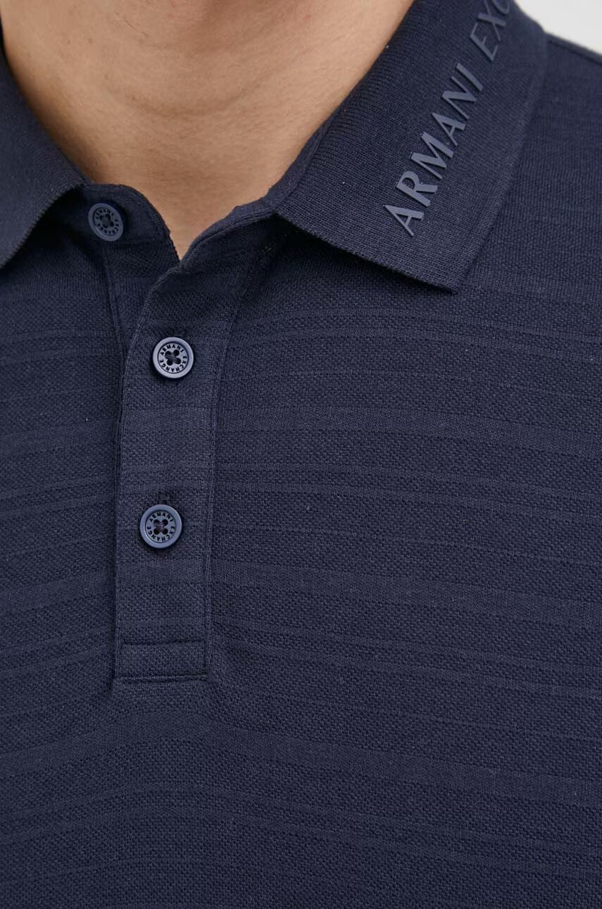 Armani Exchange Тениска с яка - Pepit.bg