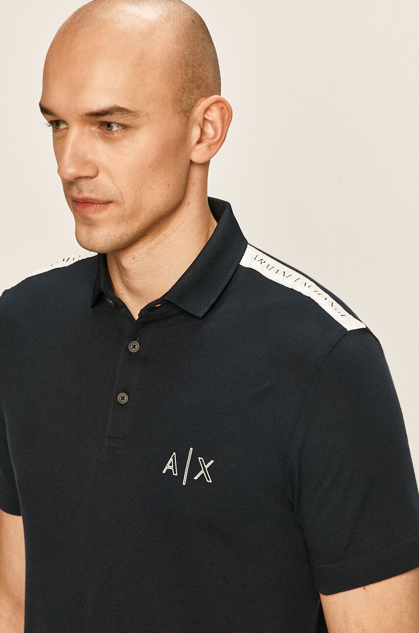 Armani Exchange Тениска с яка - Pepit.bg