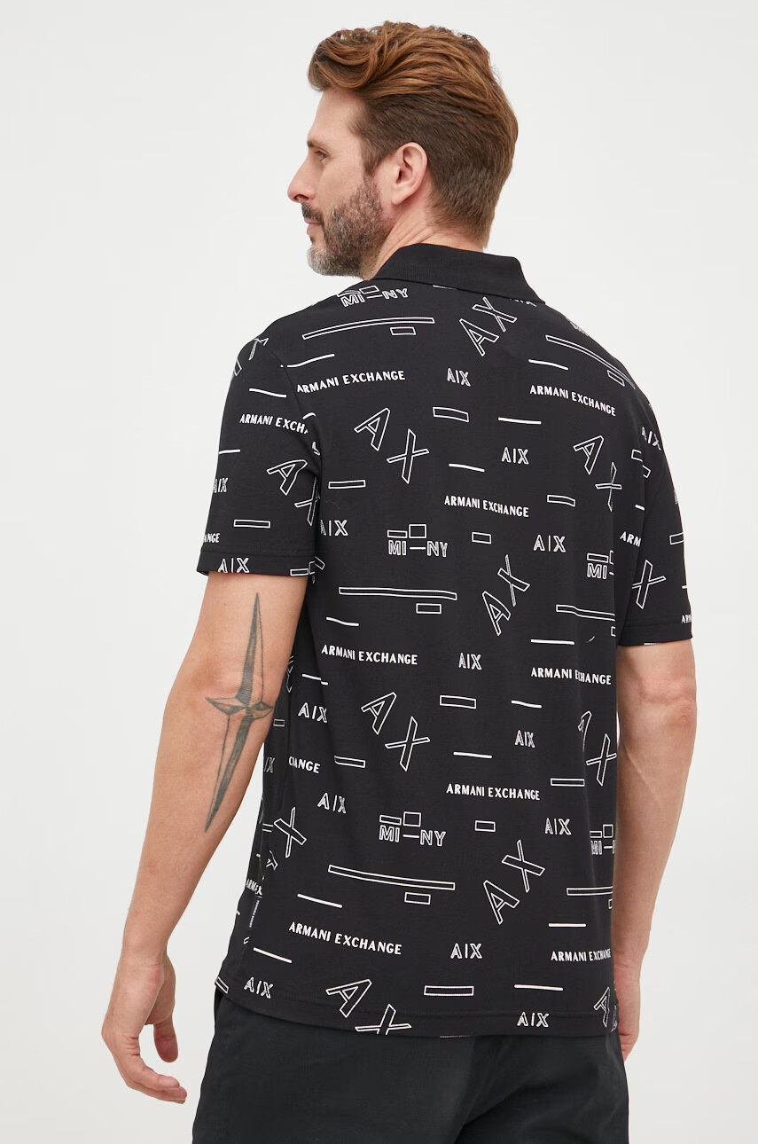 Armani Exchange Тениска с яка - Pepit.bg
