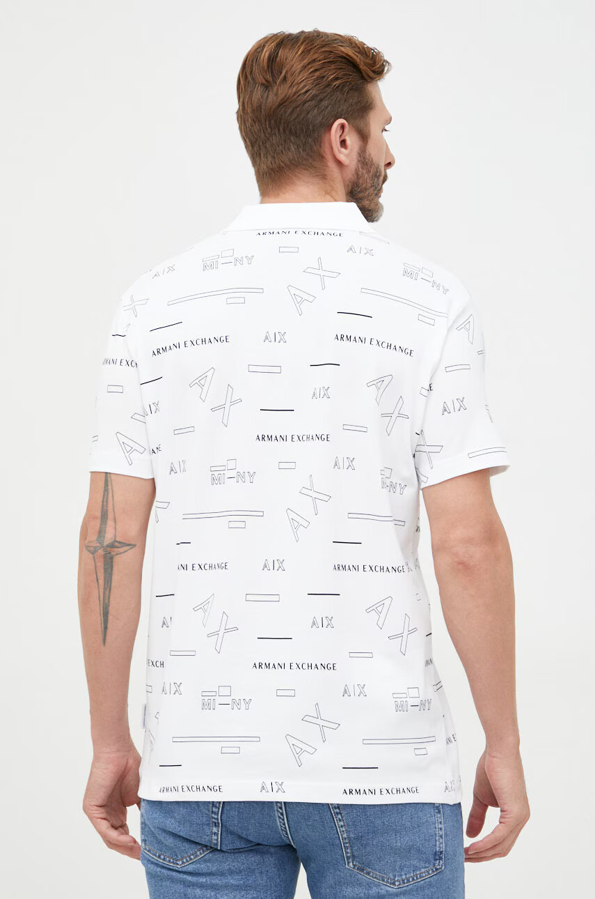 Armani Exchange Тениска с яка - Pepit.bg