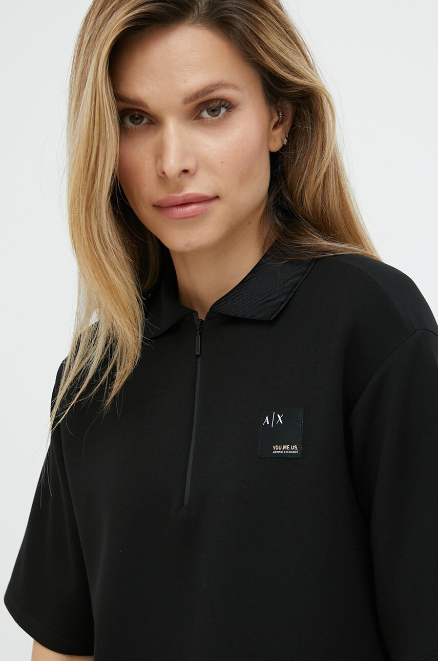 Armani Exchange Тениска с яка - Pepit.bg