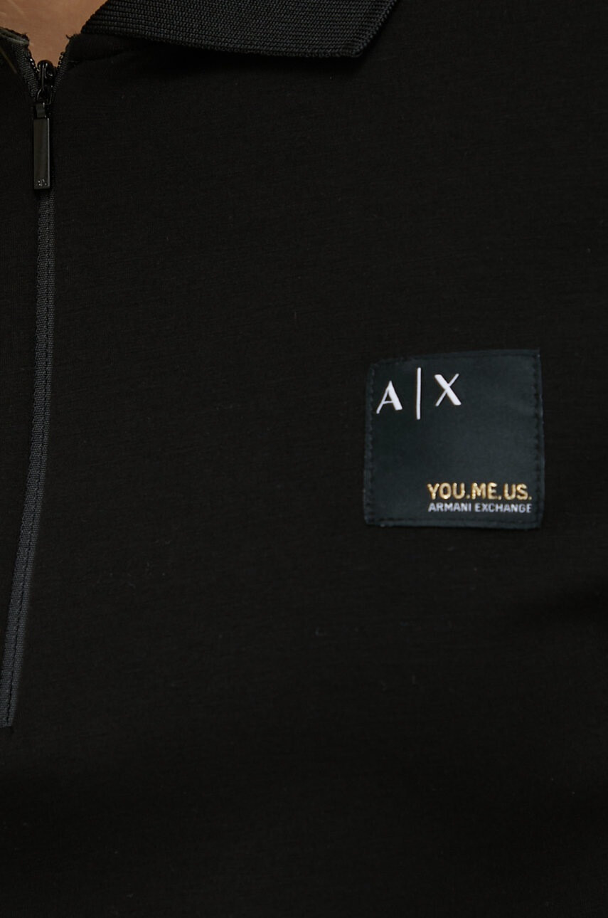 Armani Exchange Тениска с яка - Pepit.bg