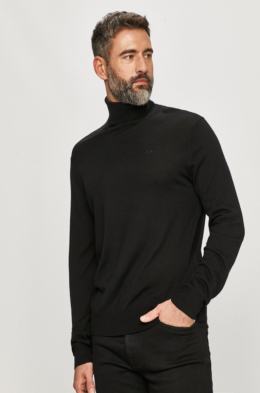 Armani Exchange Вълнен пуловер - Pepit.bg