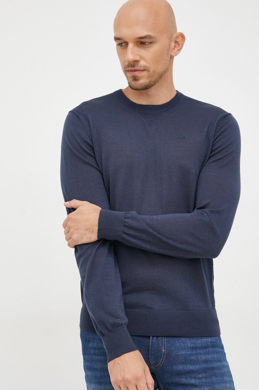 Armani Exchange Вълнен пуловер - Pepit.bg