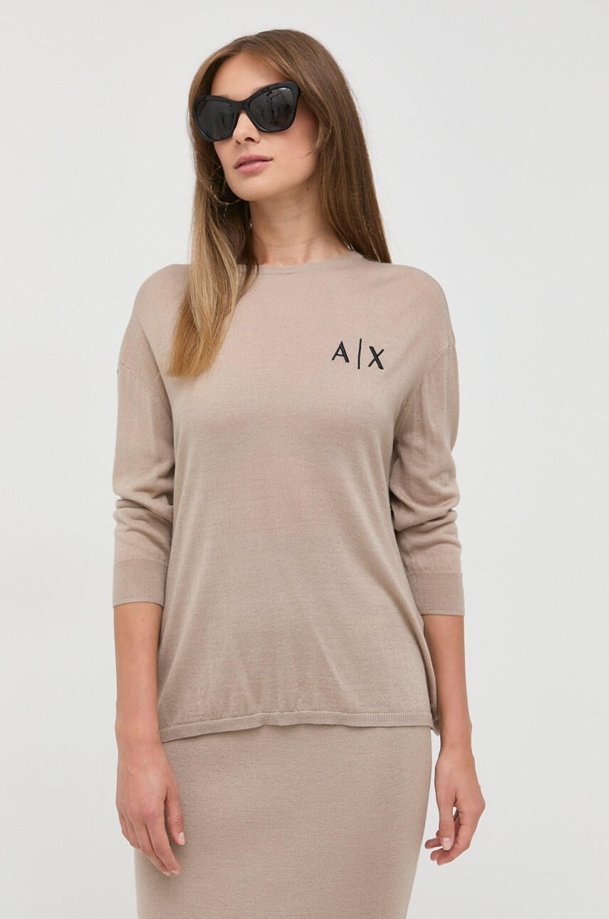 Armani Exchange Вълнен пуловер - Pepit.bg