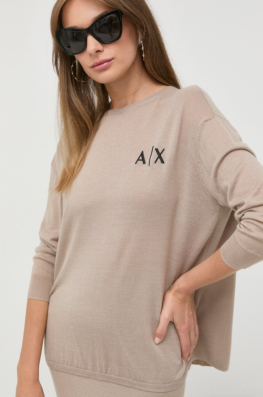 Armani Exchange Вълнен пуловер - Pepit.bg