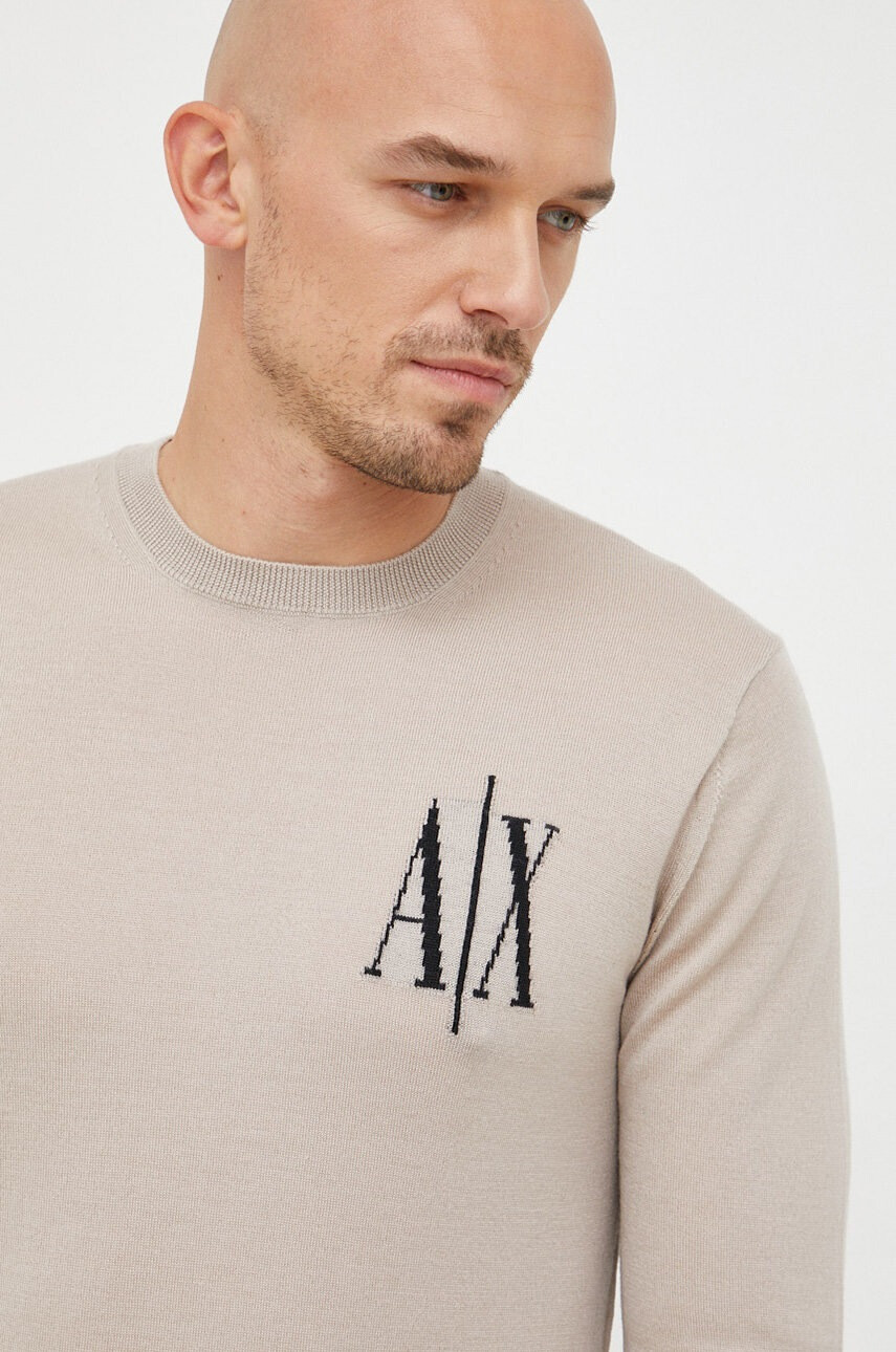 Armani Exchange Вълнен пуловер - Pepit.bg
