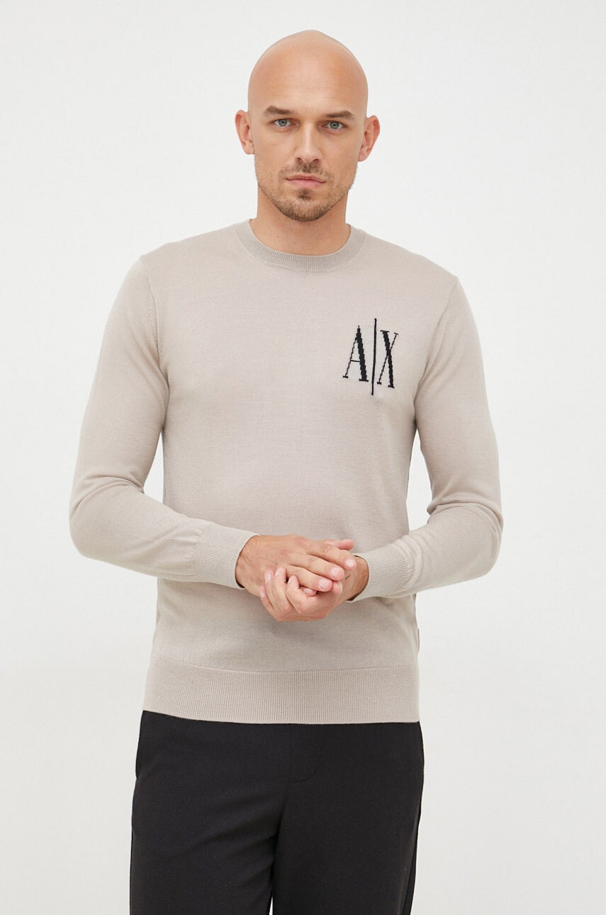 Armani Exchange Вълнен пуловер - Pepit.bg