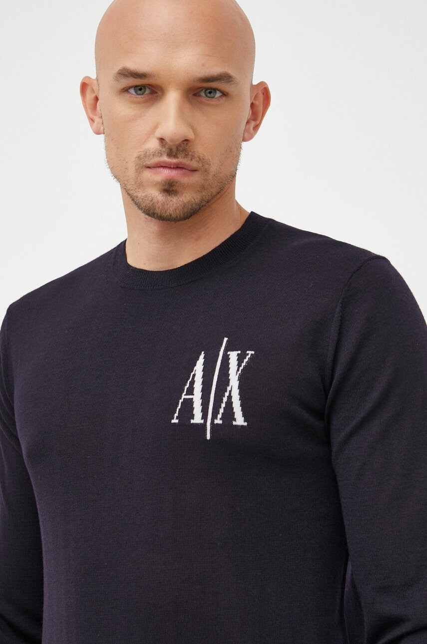 Armani Exchange Вълнен пуловер - Pepit.bg