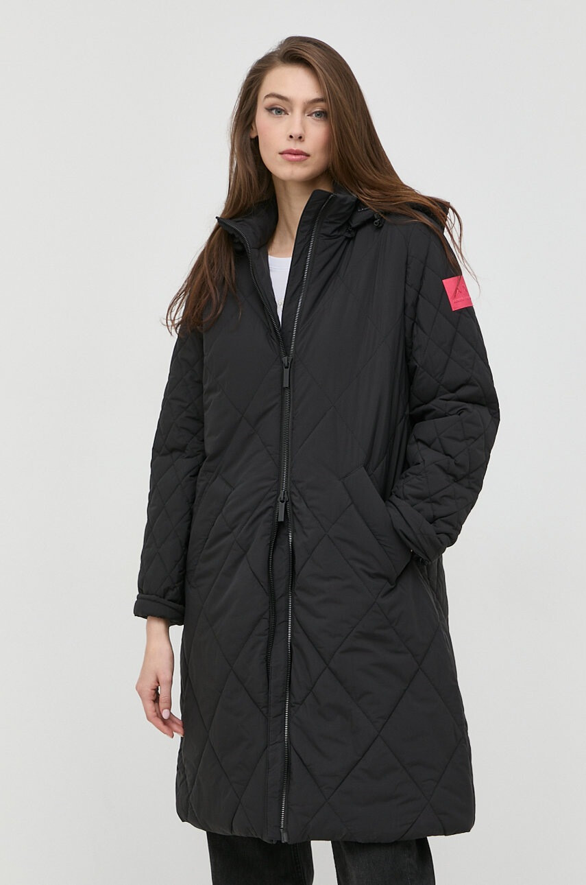 Armani Exchange Яке в черно със зимна изолация - Pepit.bg
