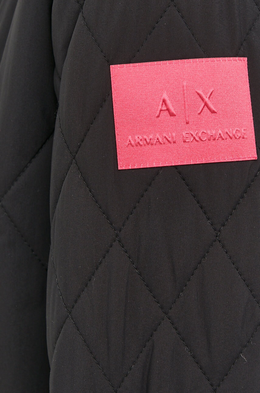 Armani Exchange Яке в черно със зимна изолация - Pepit.bg