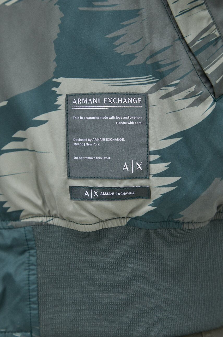 Armani Exchange Яке с две лица мъжка с преходна изолация с уголемена кройка - Pepit.bg