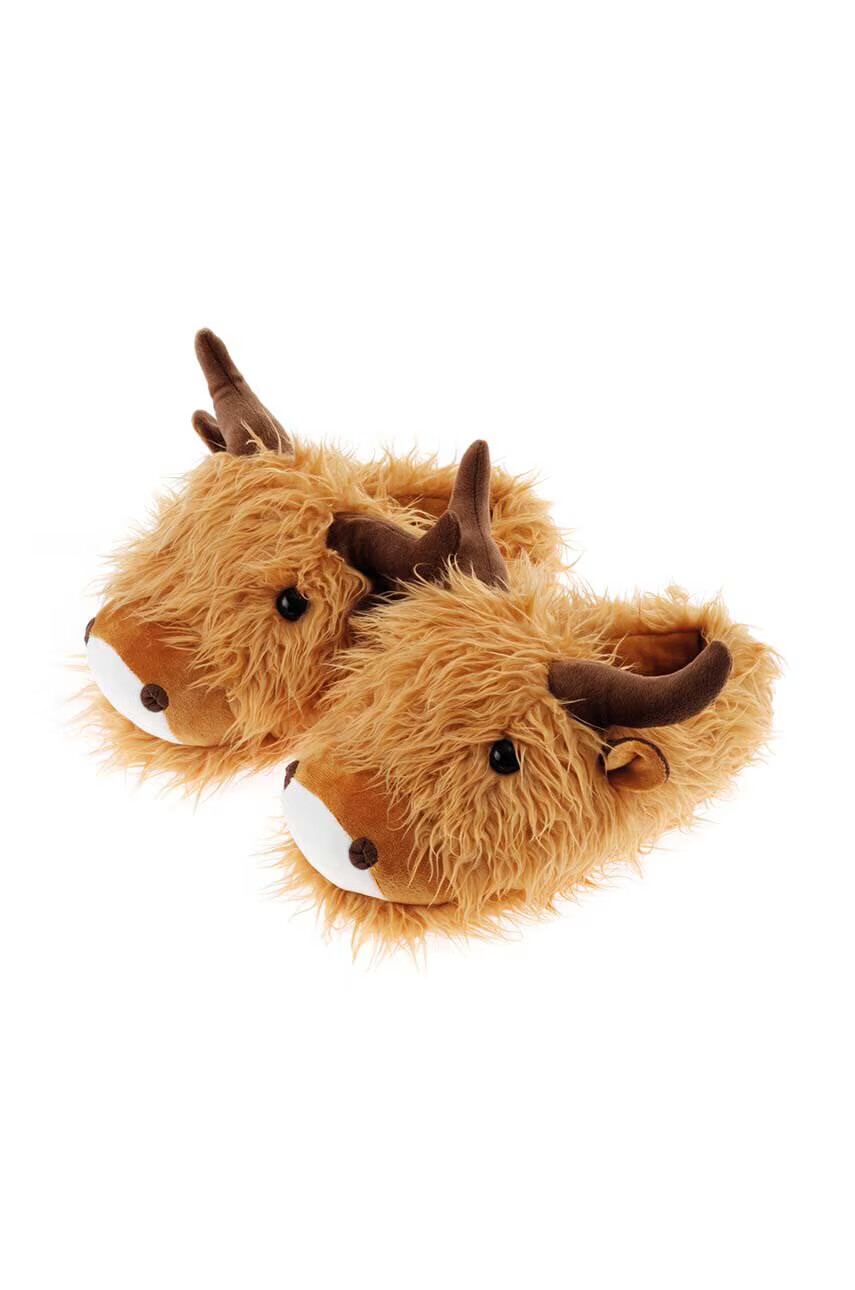 Aroma Home Пантофи Highland Cow Slippers - Pepit.bg