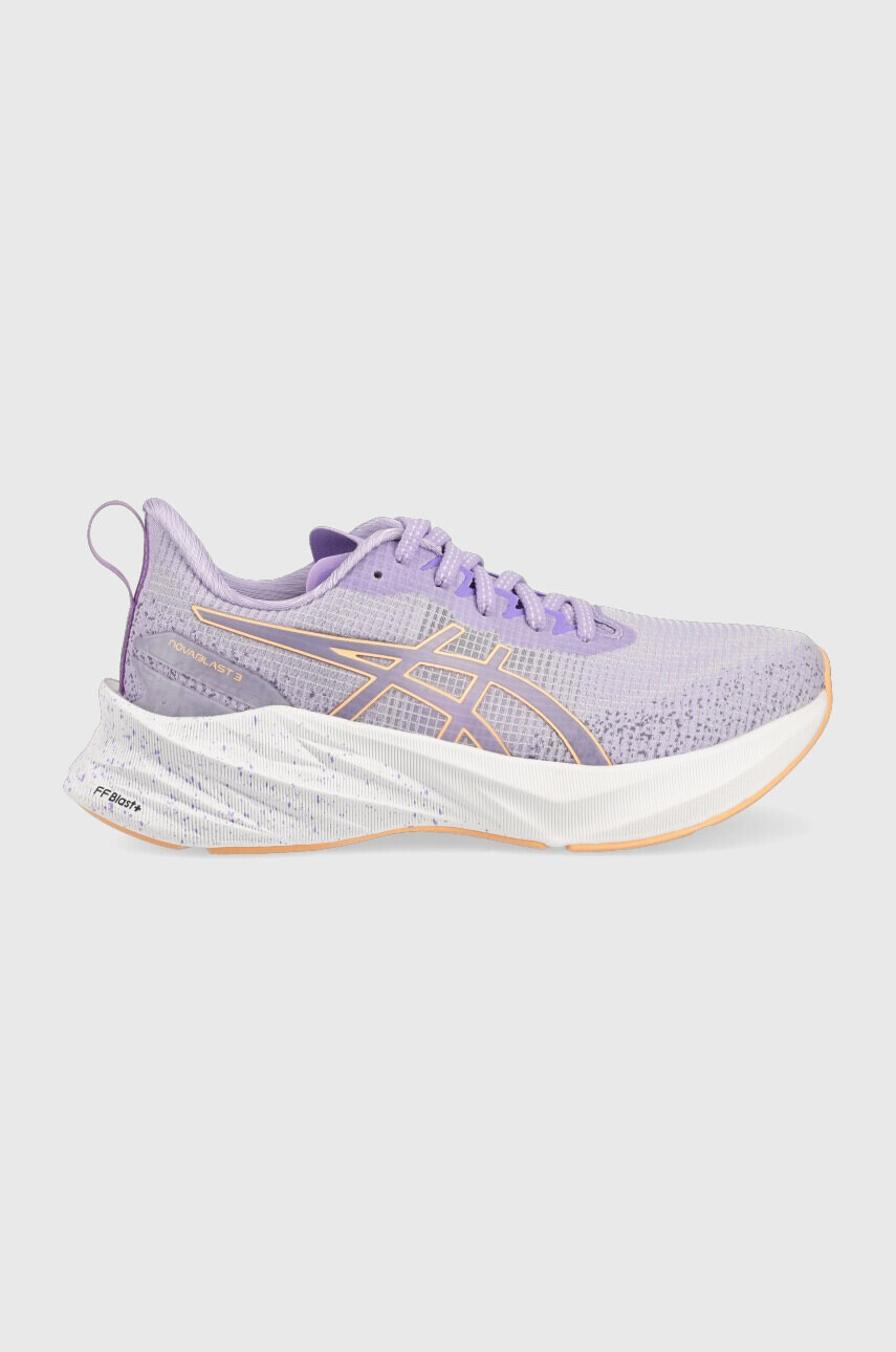 Asics Обувки за бягане Novablast 3 Le в лилаво - Pepit.bg