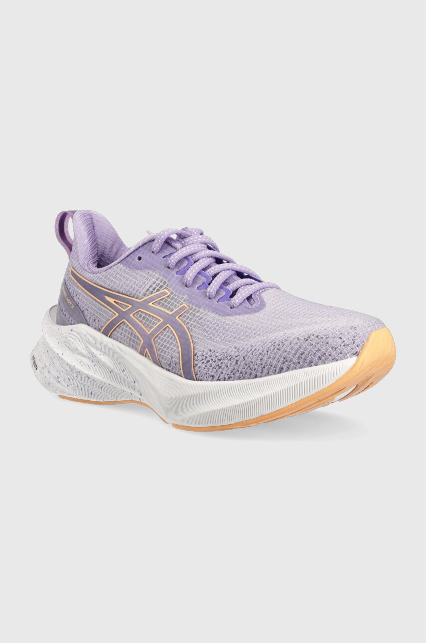 Asics Обувки за бягане Novablast 3 Le в лилаво - Pepit.bg