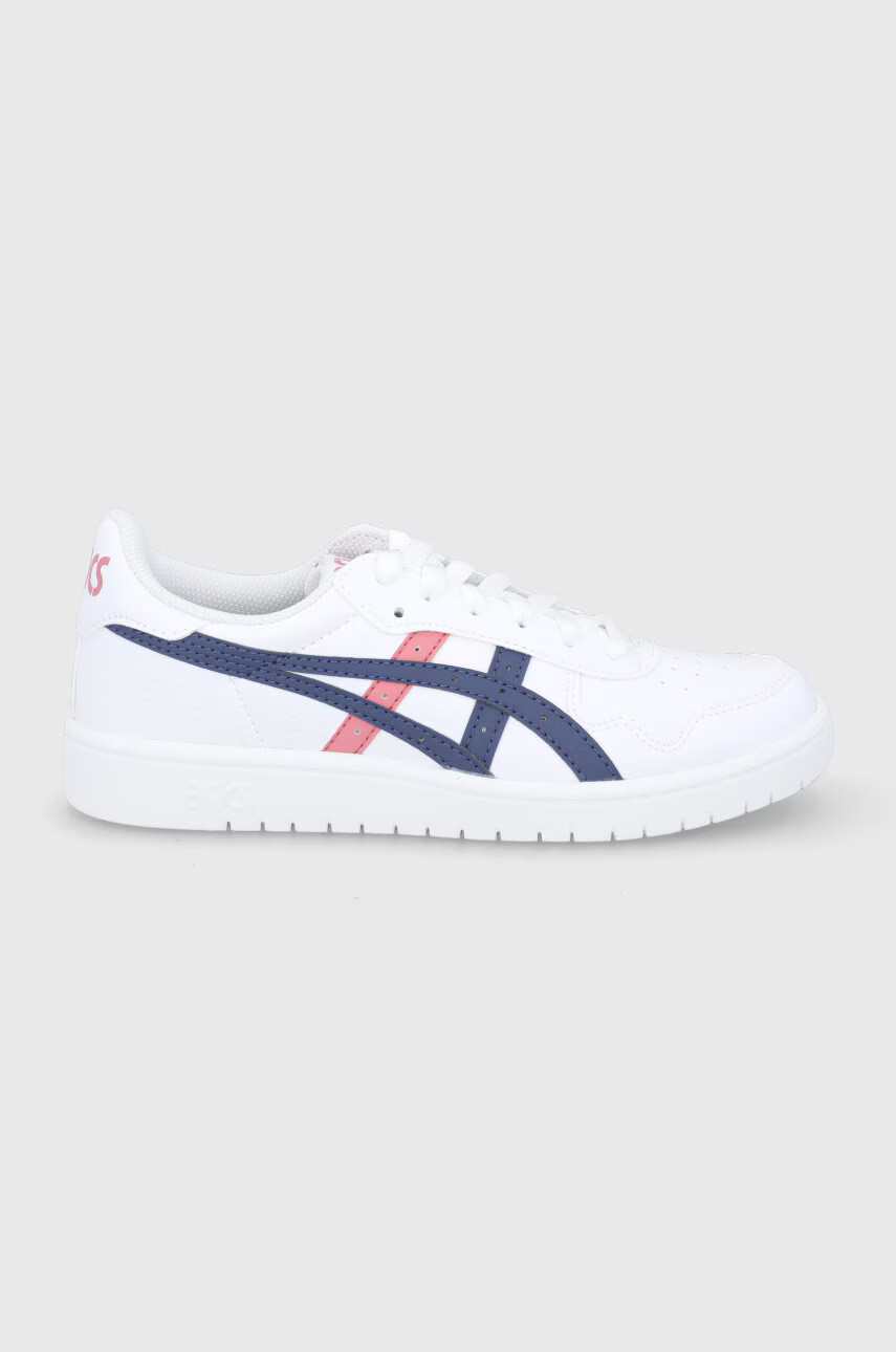 Asics Обувки в бяло с равна подметка - Pepit.bg