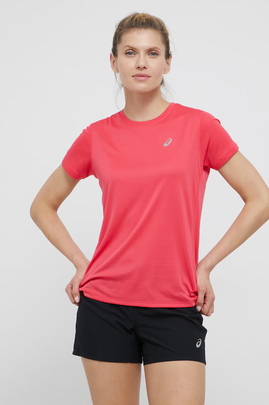 Asics Тениска за бягане в розово - Pepit.bg