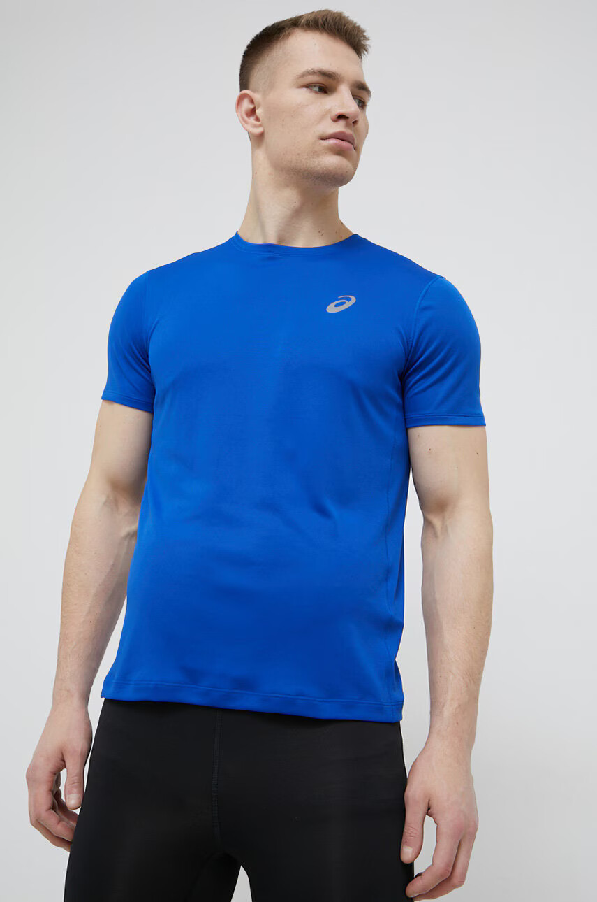 Asics Тениска за бягане с изчистен дизайн - Pepit.bg