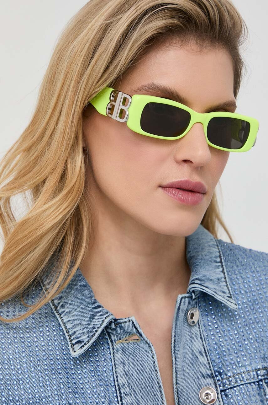 Balenciaga Слънчеви очила BB0096S в черно - Pepit.bg