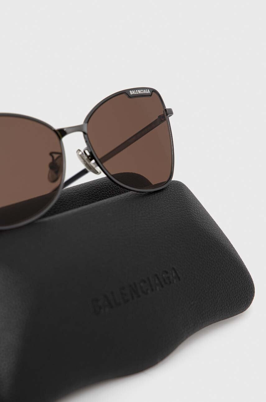 Balenciaga Слънчеви очила BB0278S в кафяво - Pepit.bg
