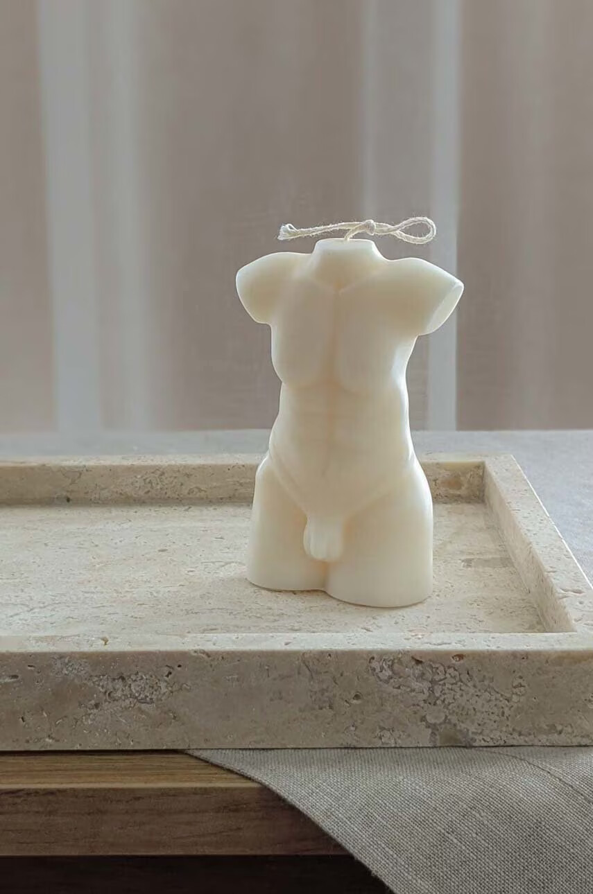 Bella Bulba Соева свещ Torso - Pepit.bg