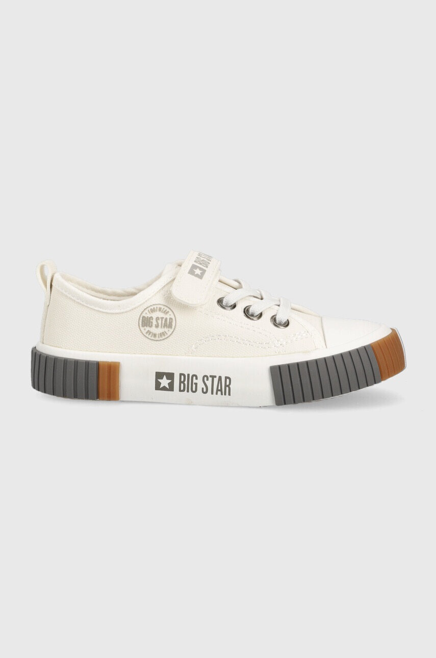 Big Star Детски ниски кецове в бяло - Pepit.bg